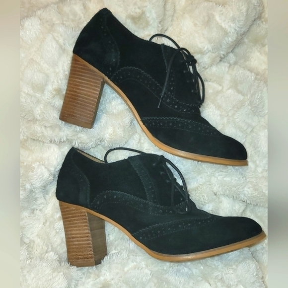steve Madden Oxford Suede Shoes - Picture 3 of 6